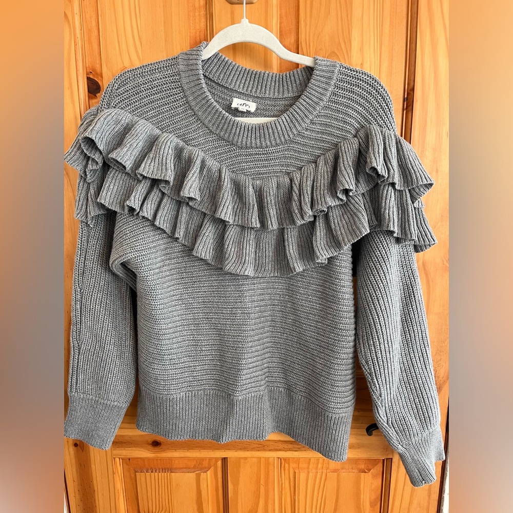 Ruffle sweater